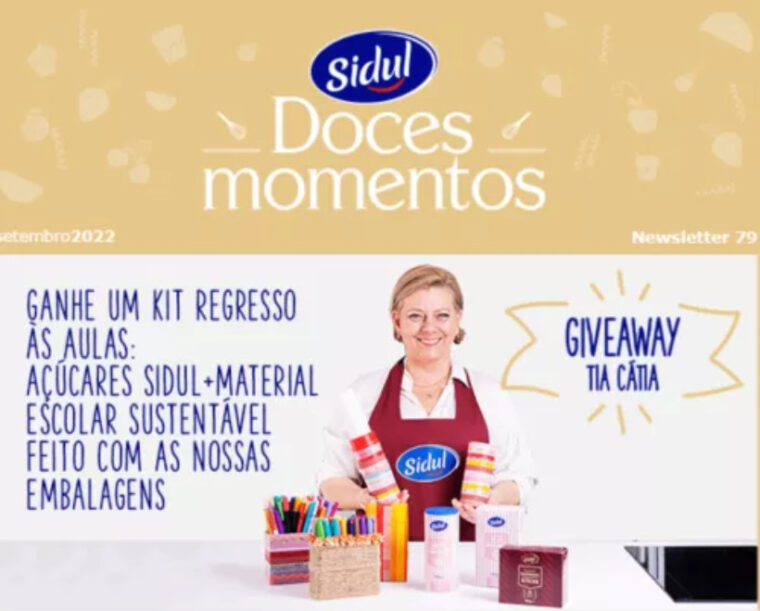 Doces Momentos - Newsletter, Setembro 2022