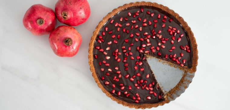 Tarta de Chocolate com Granada